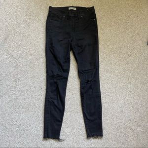 Madewell 9” High Rise Skinny Jean 29 Tall